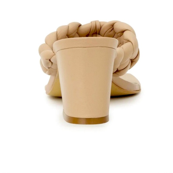 Women’s MARC FISHER Norsa braided block heel sandals- Size 10 - Picture 4 of 11